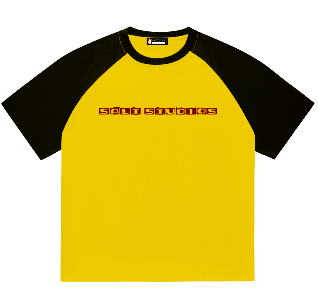 YELLOW RAGLAN T-SHIRT