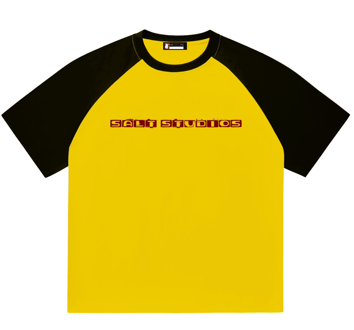 YELLOW RAGLAN T-SHIRT